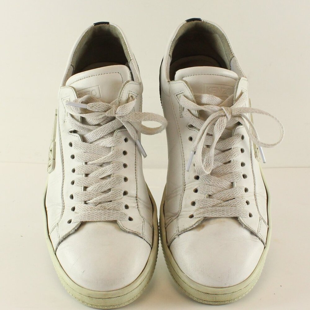 Kenzo Tennix Leather Sneakers Mens (Eu 39/Us 8) View 6